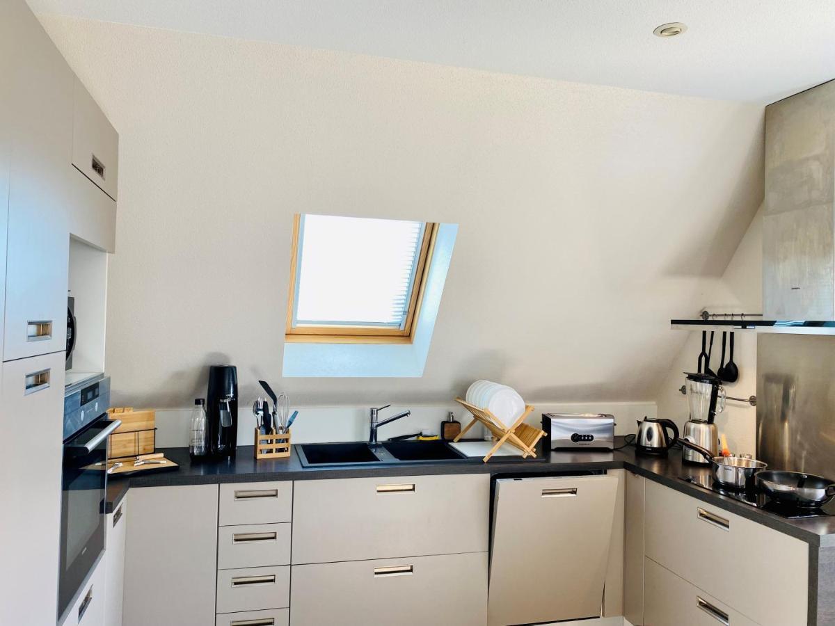 L'Envolee Alsacienne - Magnifique Appartement En Duplex Ostheim Eksteriør billede